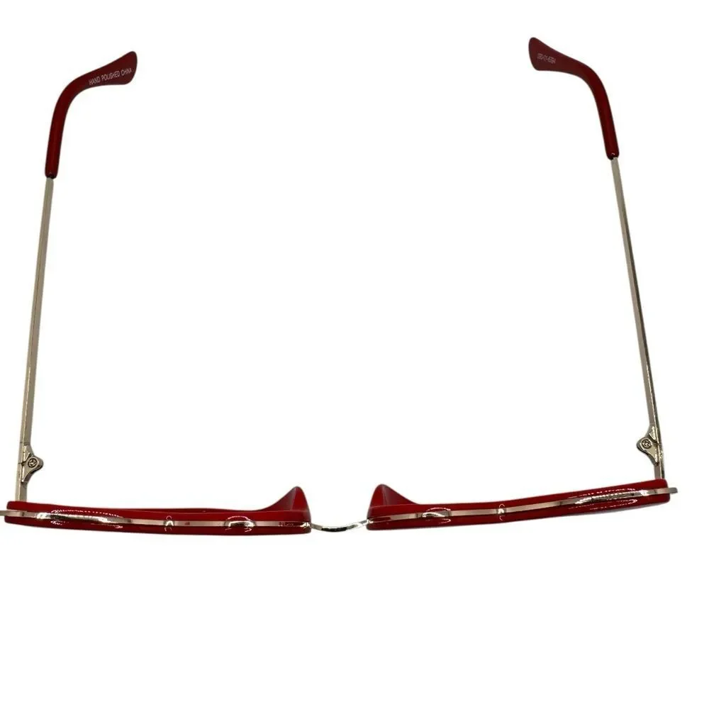 Heart-Shaped Red Sunglasses